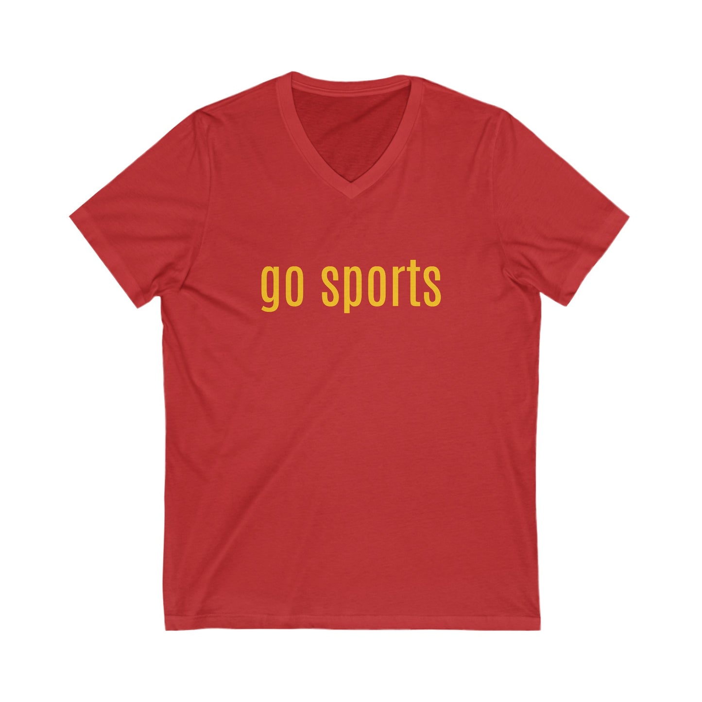 Sportsball Enthusiast V-Neck Tee (Unisex)